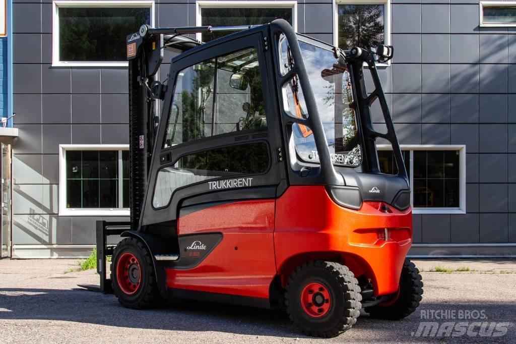 Linde E50HL-01 Elektro Stapler