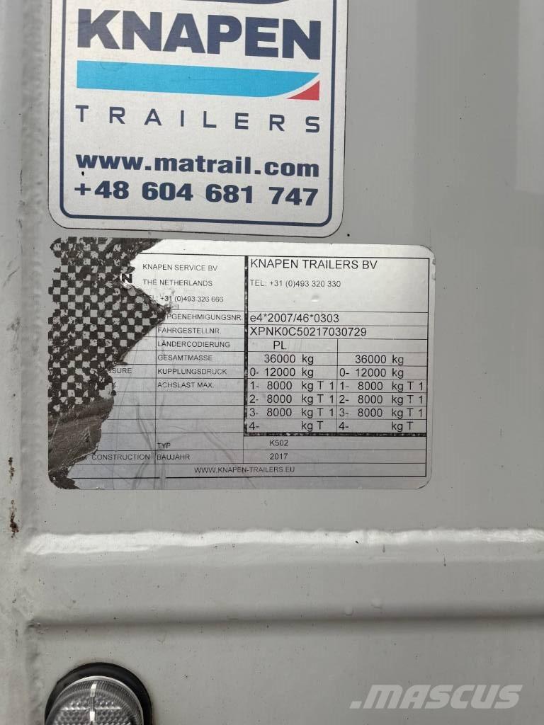 Knapen K 502 Holzabfallauflieger