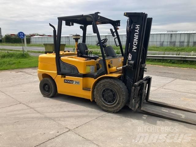 Hyundai 50 DA-7 E Diesel Stapler