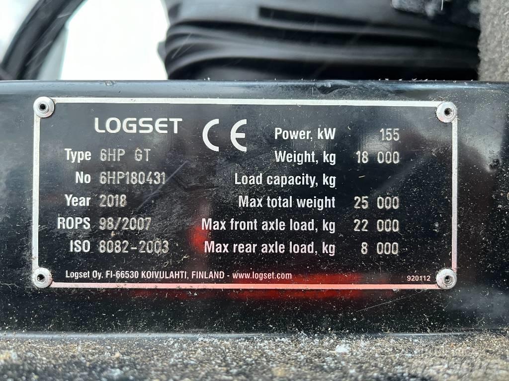 Logset 6HP GT Harvester