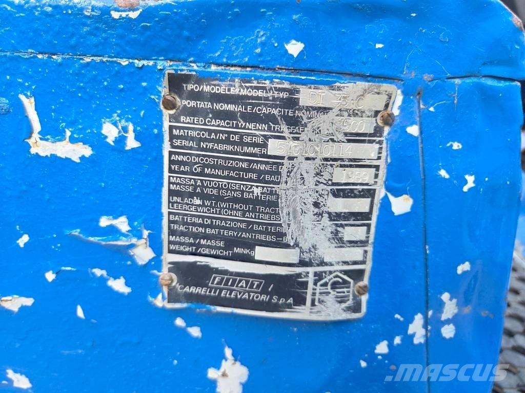 Fiat DI 35 C Diesel Stapler