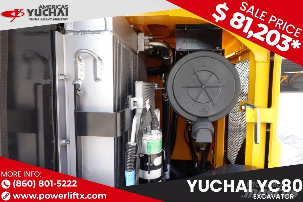 Yuchai YC80 Raupenbagger