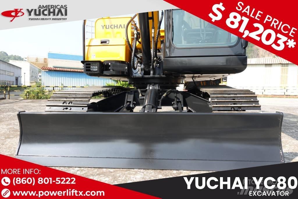 Yuchai YC80 Raupenbagger