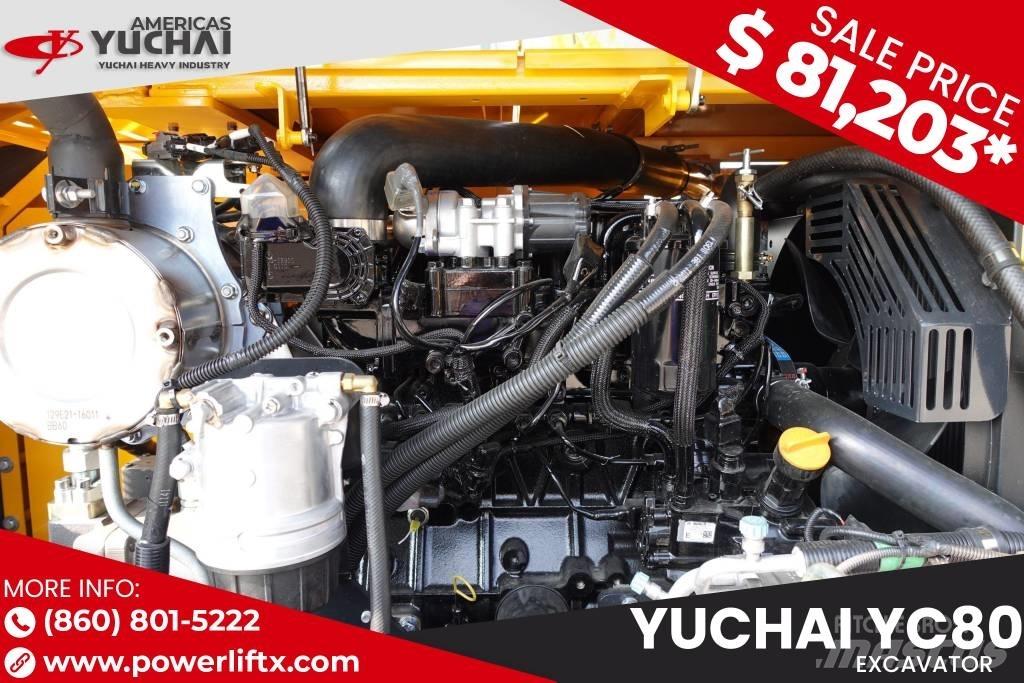 Yuchai YC80 Raupenbagger