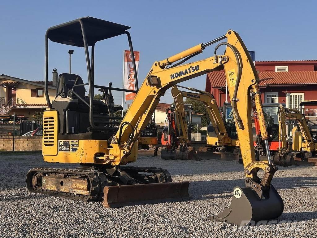 Komatsu PC16R-3HS Minibagger < 7t
