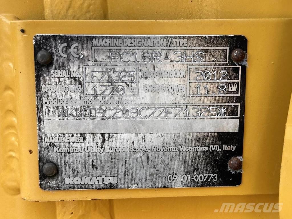 Komatsu PC16R-3HS Minibagger < 7t