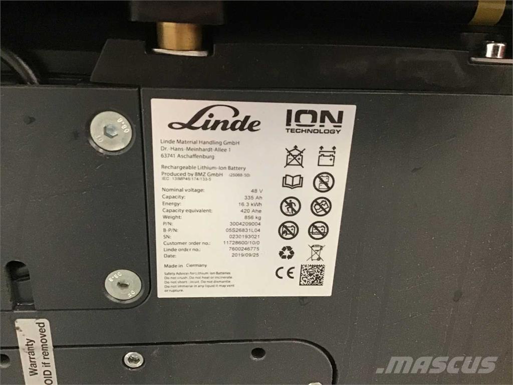 Linde E16 ION Elektro Stapler