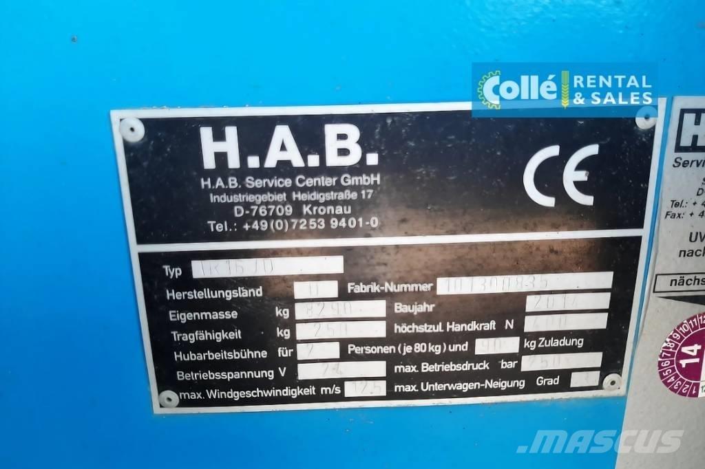 HAB TR16JD | 2014 Teleskopbühnen