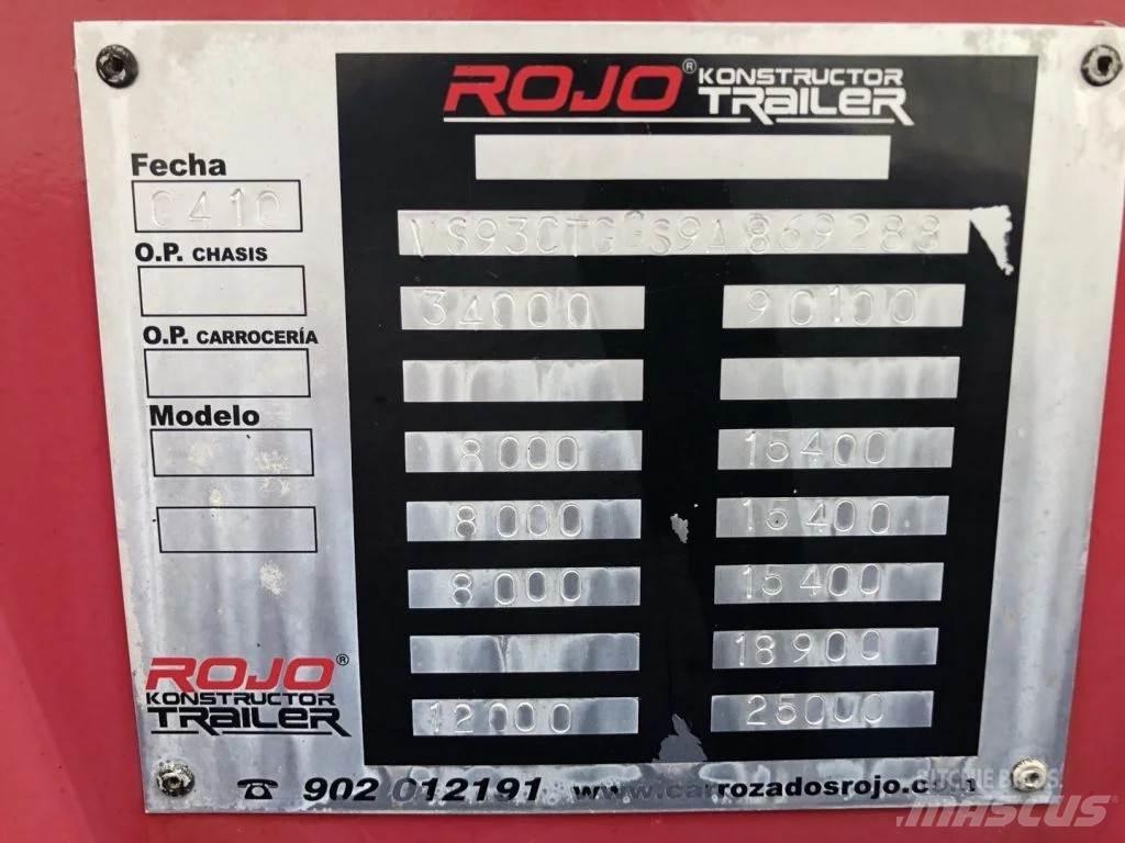  ROJO 1+ 3 LOWLOADER Tieflader-Auflieger