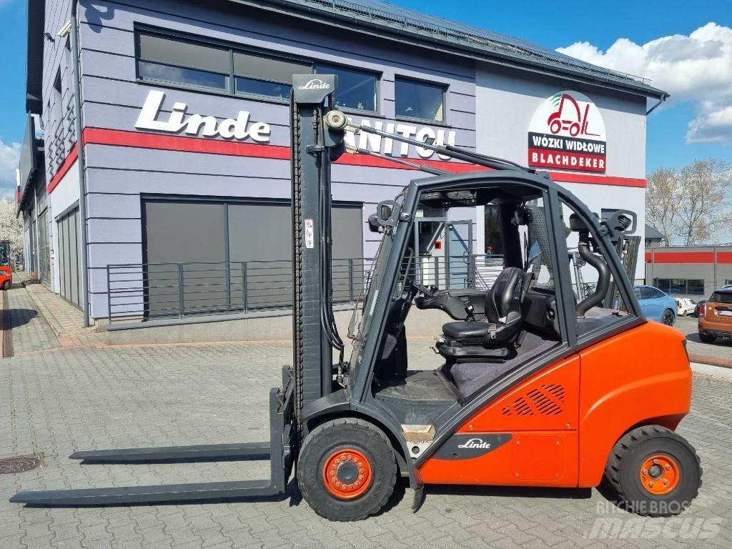 Linde H35D-02 Diesel Stapler