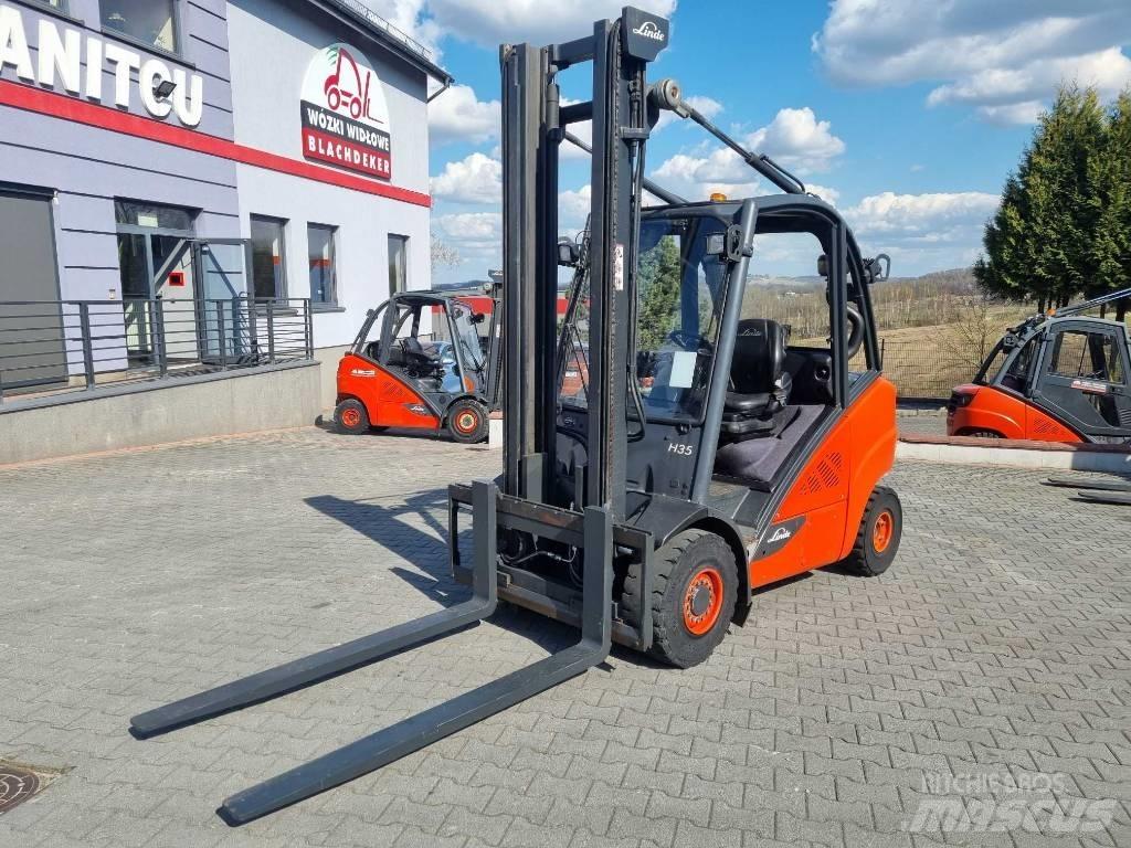 Linde H35D-02 Diesel Stapler