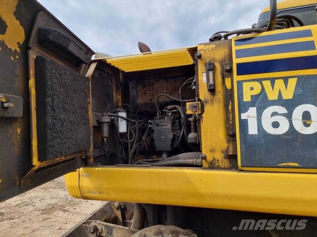 Komatsu PW 160-7 Mobilbagger