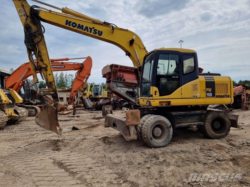 Komatsu PW 160-7 Mobilbagger