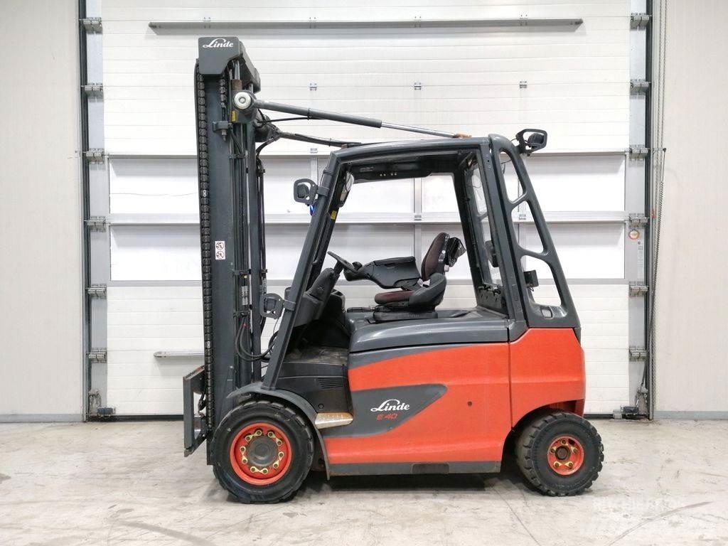 Linde E40H-01/600 Elektro Stapler