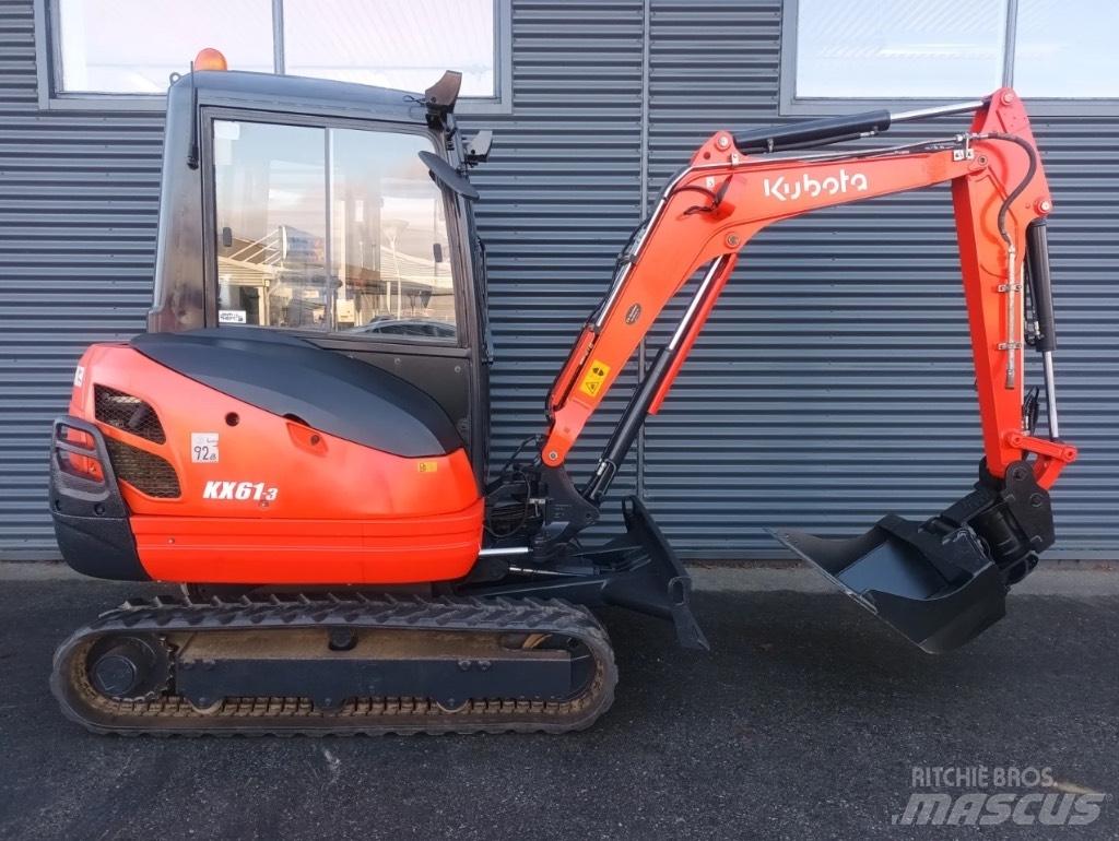 Kubota kx61-3 Minibagger < 7t