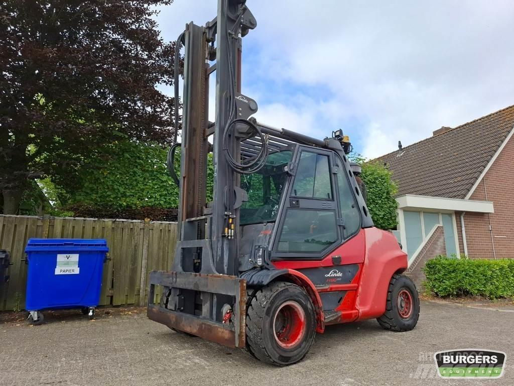 Linde H80D Diesel Stapler