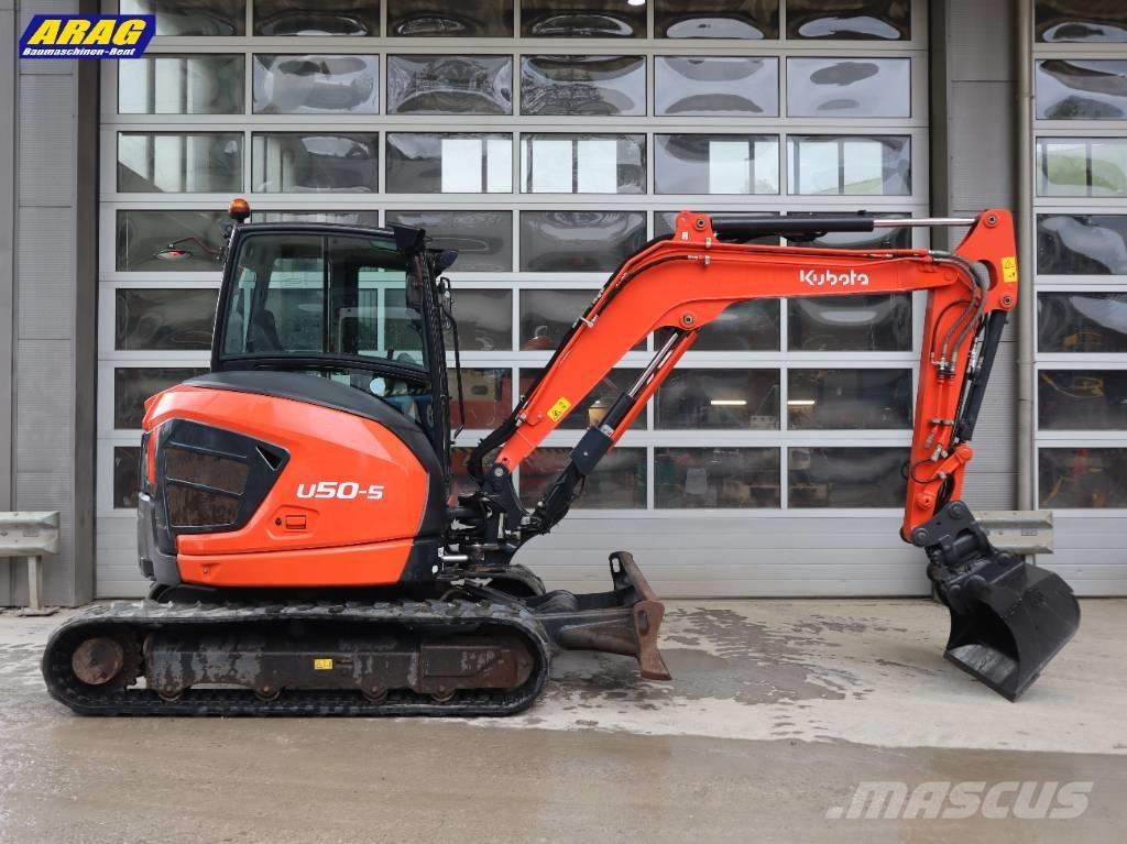 Kubota U 50-5 Minibagger < 7t