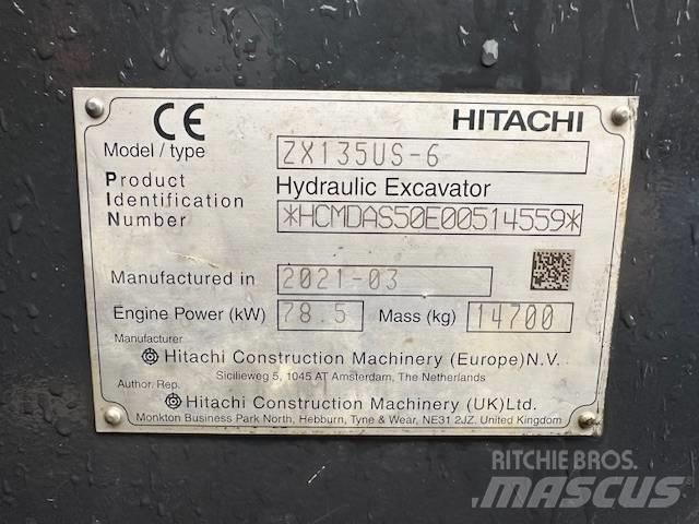 Hitachi ZX 135 US-6 Raupenbagger