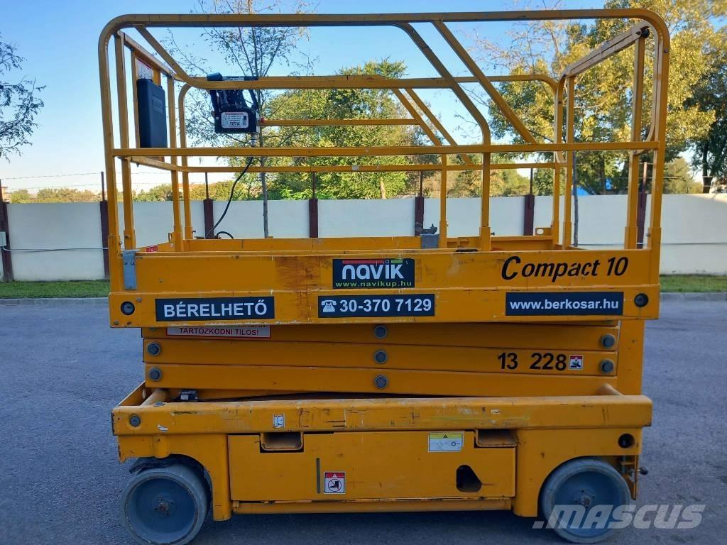 Haulotte Compact 10 Scheren-Arbeitsbühnen