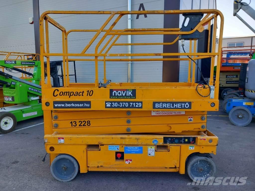 Haulotte Compact 10 Scheren-Arbeitsbühnen