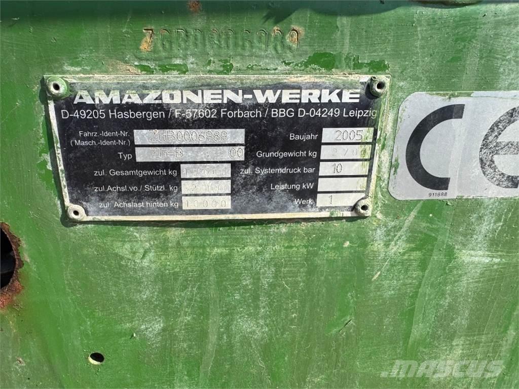Amazone ZG-B 8200 Mineraldüngerstreuer