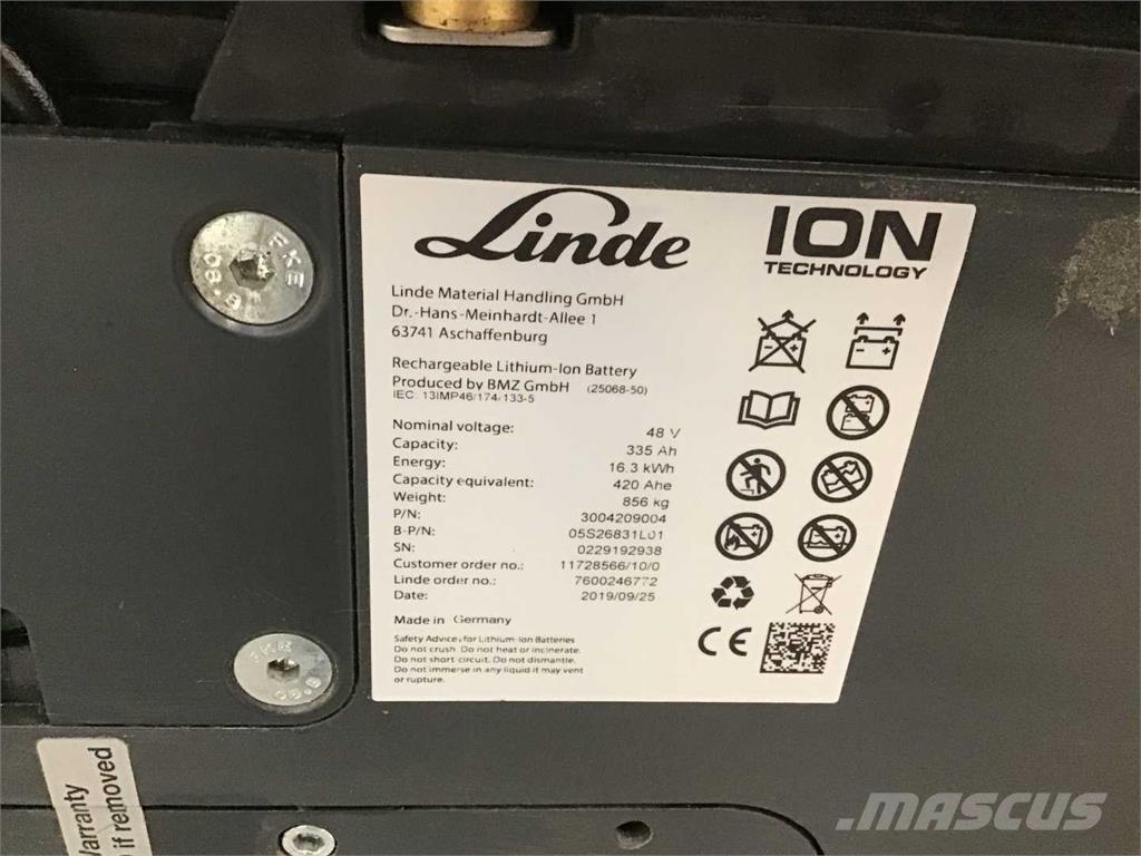 Linde E16 ION Elektro Stapler
