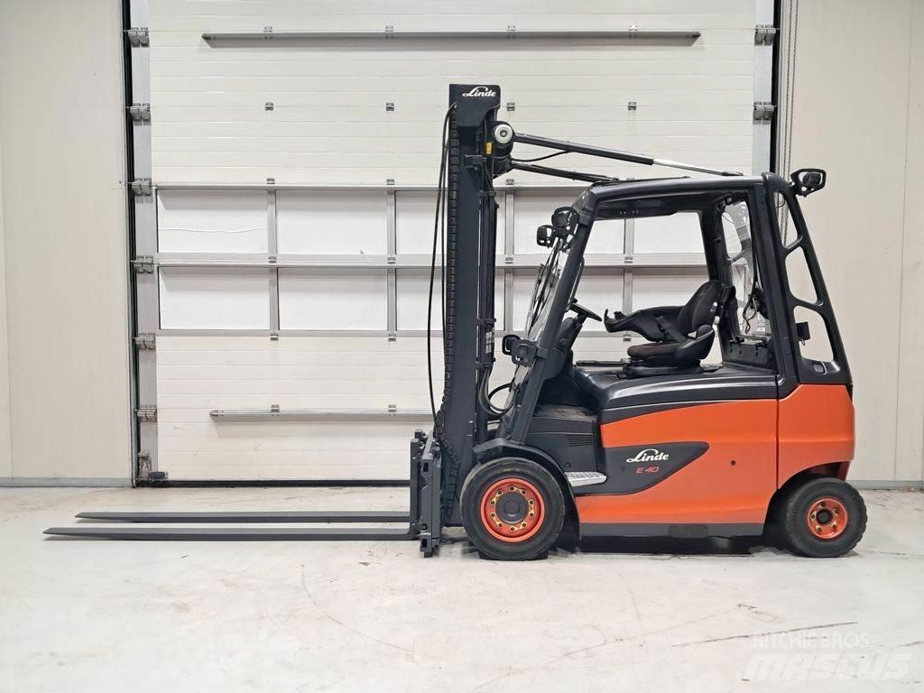 Linde E40H-01/600 Elektro Stapler