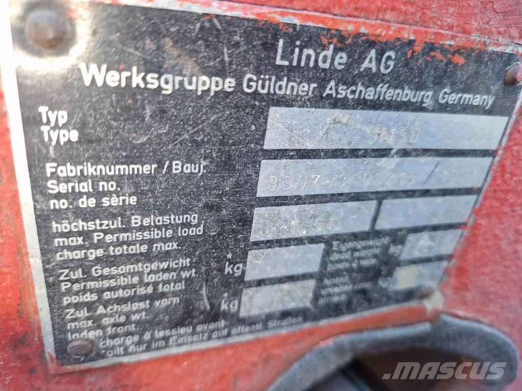 Linde H 15 D Diesel Stapler