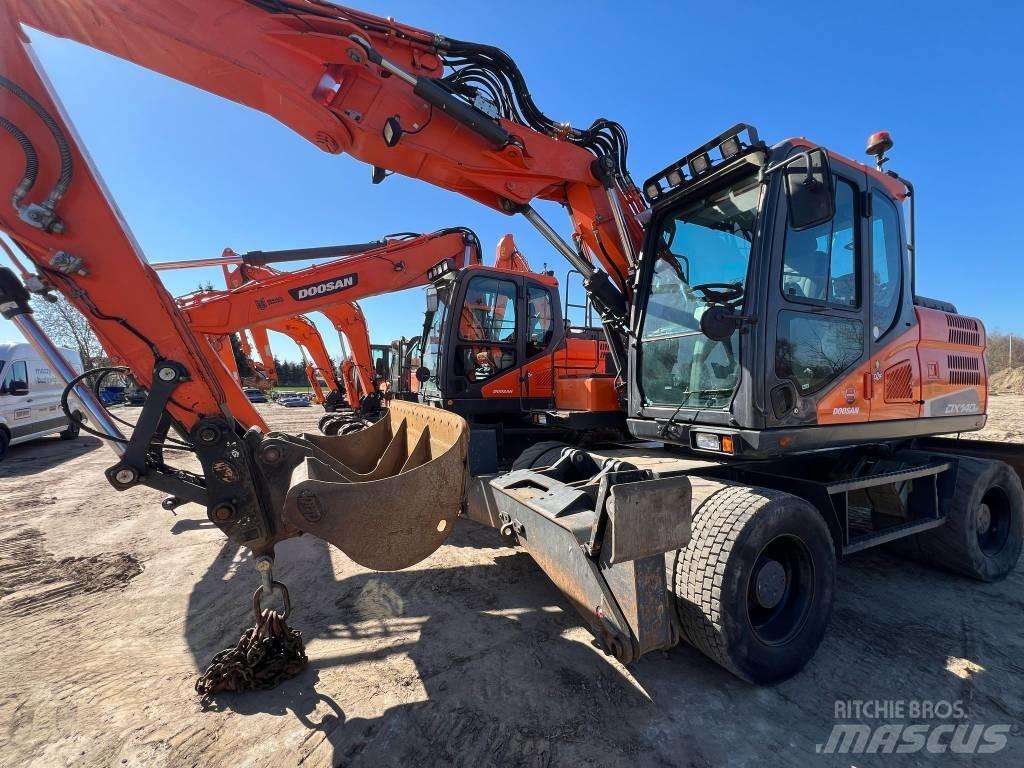 Doosan DX140W-5 Mobilbagger