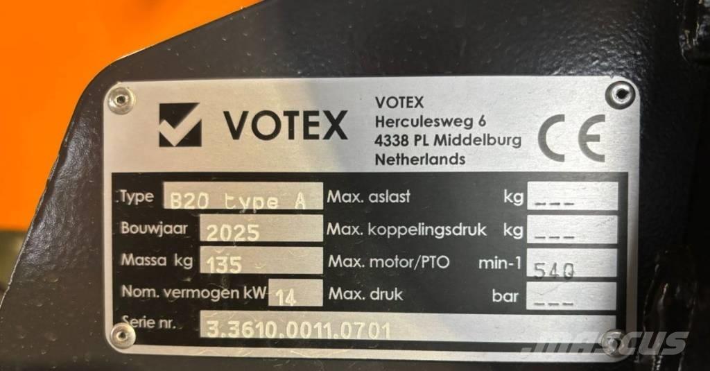 Votex b20 pto Sonstige Kommunalmaschinen