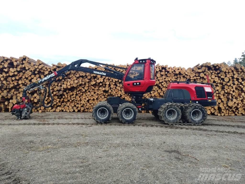 Komatsu 901 XC Harvester