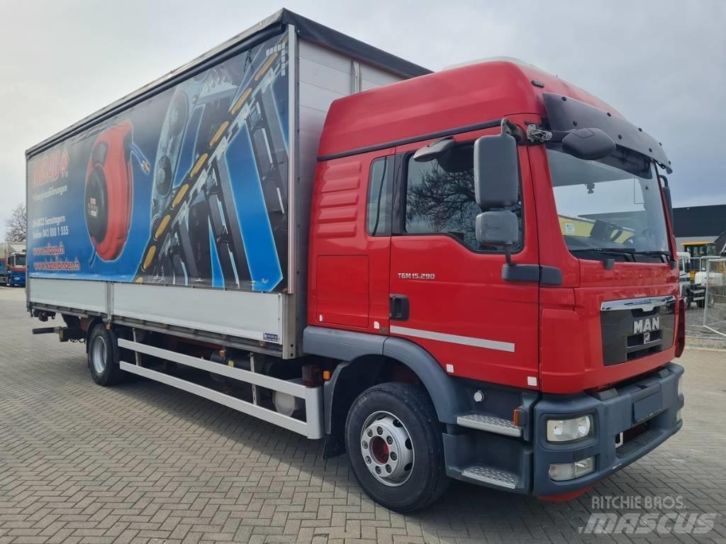 MAN 15.290 / 7.7m / LIFT Pritsche & Plane
