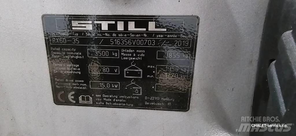 Still RX 60-35 Elektro Stapler