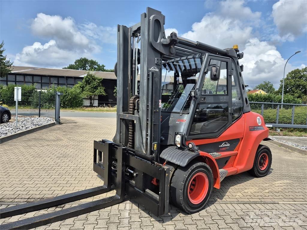 Linde H80D-03/900 Diesel Stapler