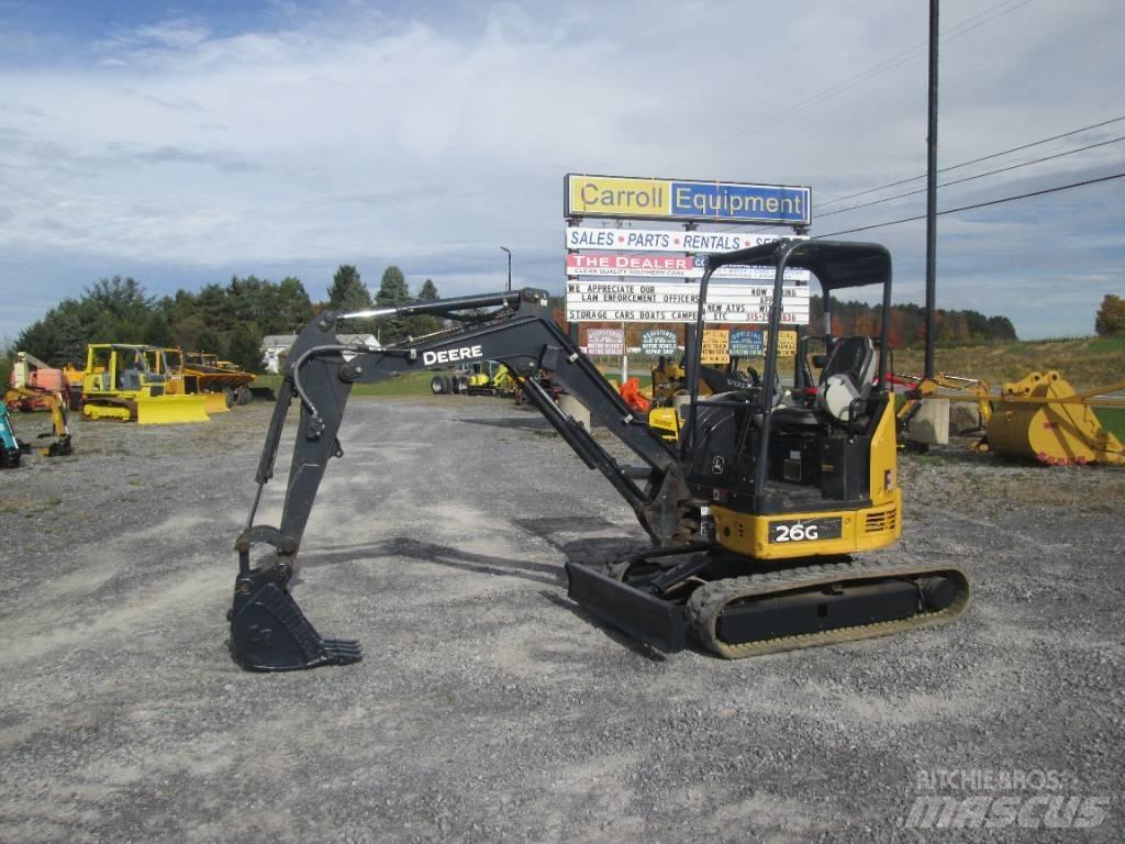 John Deere 26G Minibagger < 7t