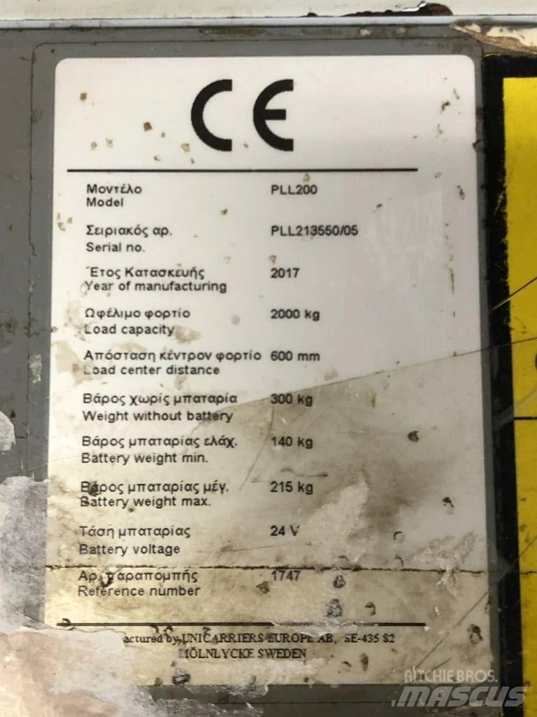 Atlet PLL200 Handhubwagen