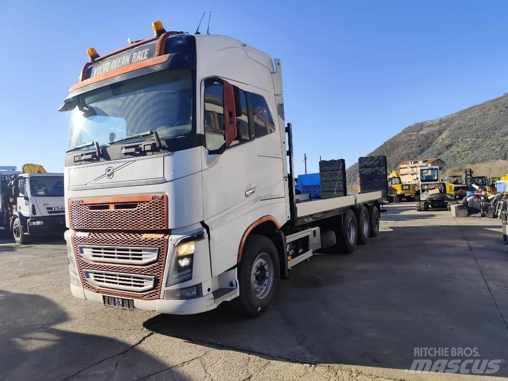 Volvo FH 16 660 Pritschenwagen mit Seilwinde