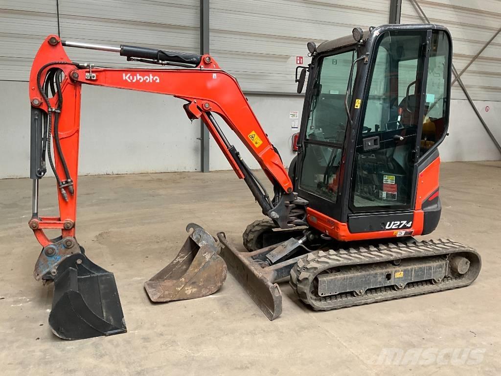 Kubota U 27-4 HI Minibagger < 7t