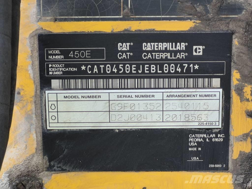 CAT 450 E Baggerlader