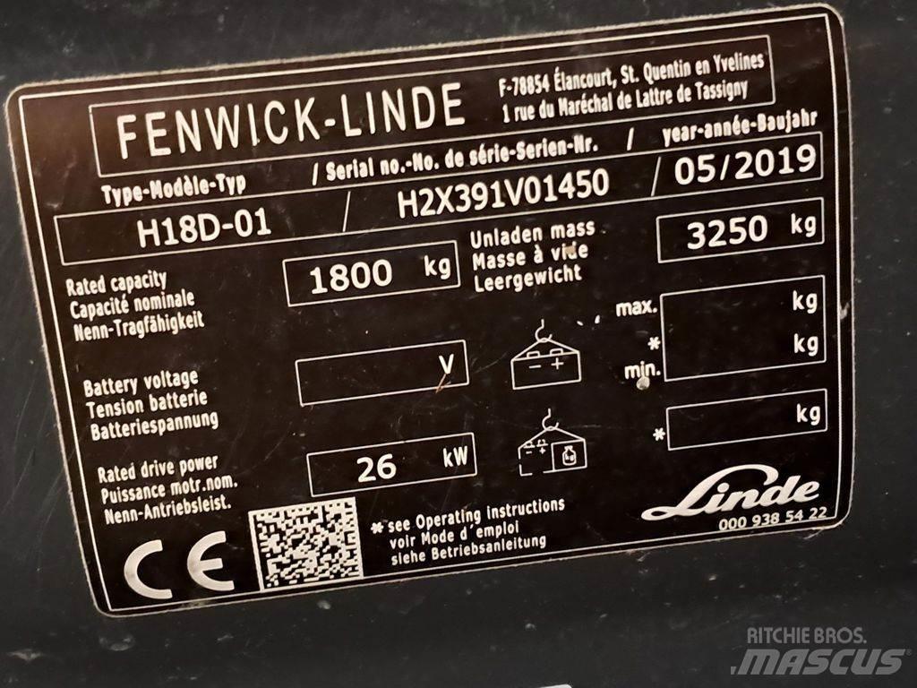 Linde H18D-01 Diesel Stapler