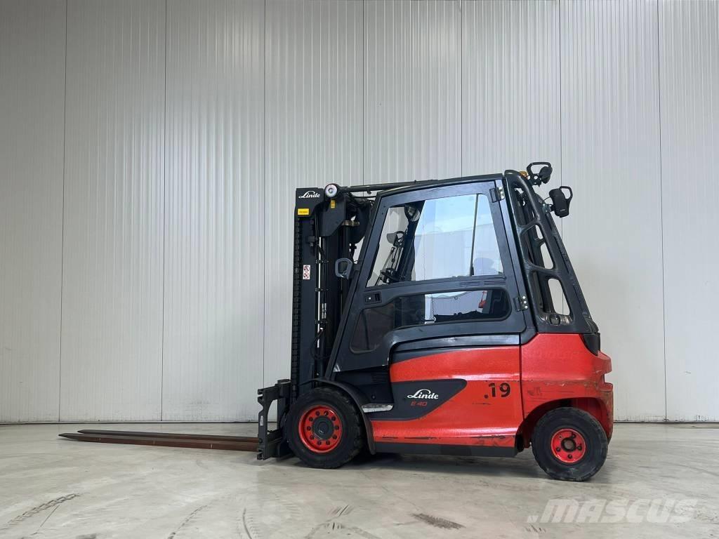 Linde E40H-01/600 Elektro Stapler