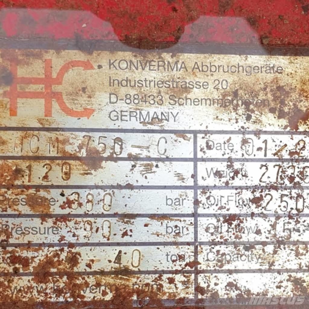  KONVERMA HCM 750C Schneidwerkzeuge