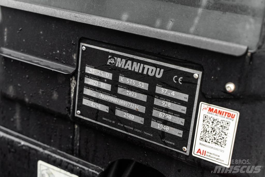 Manitou MI 25 D Diesel Stapler