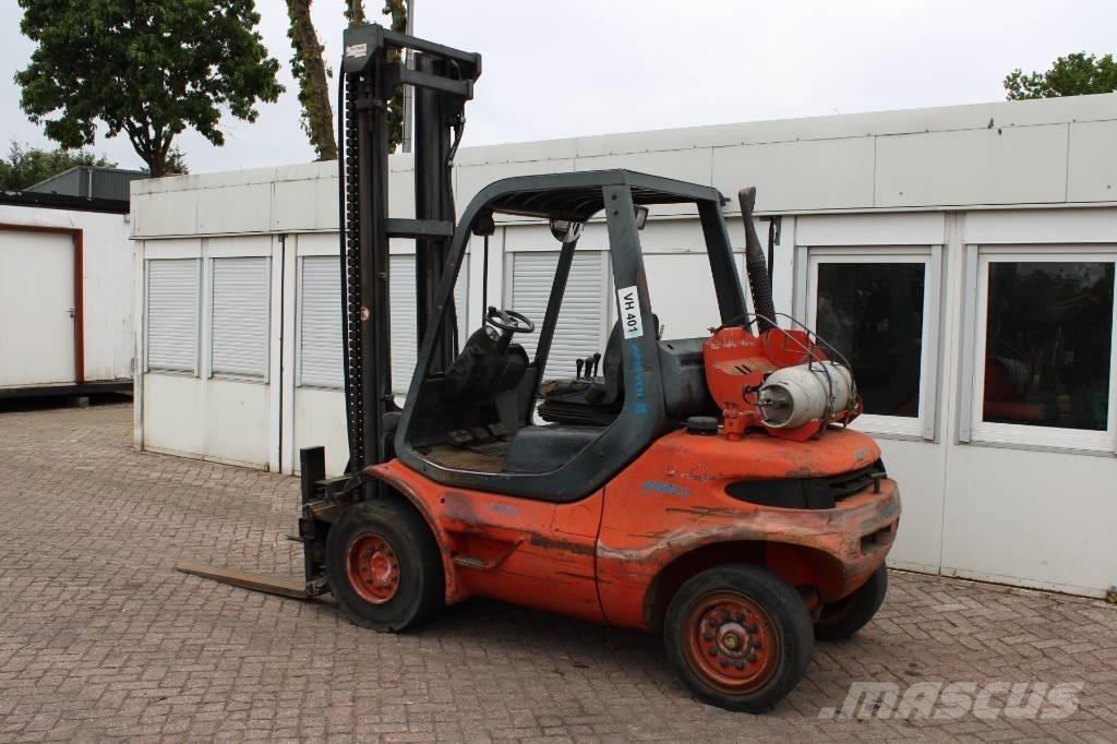 Linde H 45 T-600 Gas Stapler