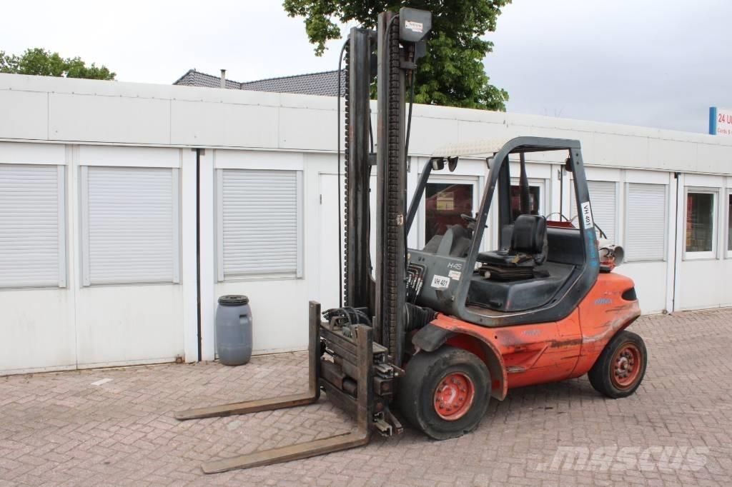 Linde H 45 T-600 Gas Stapler