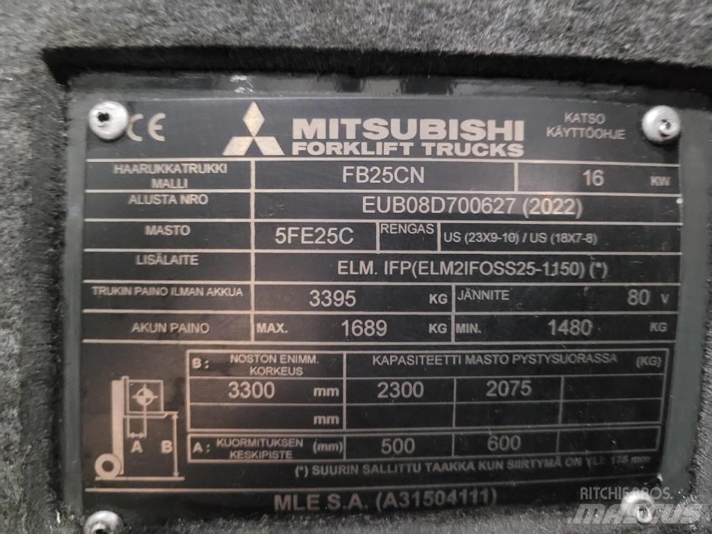 Mitsubishi FB 25 CN Elektro Stapler