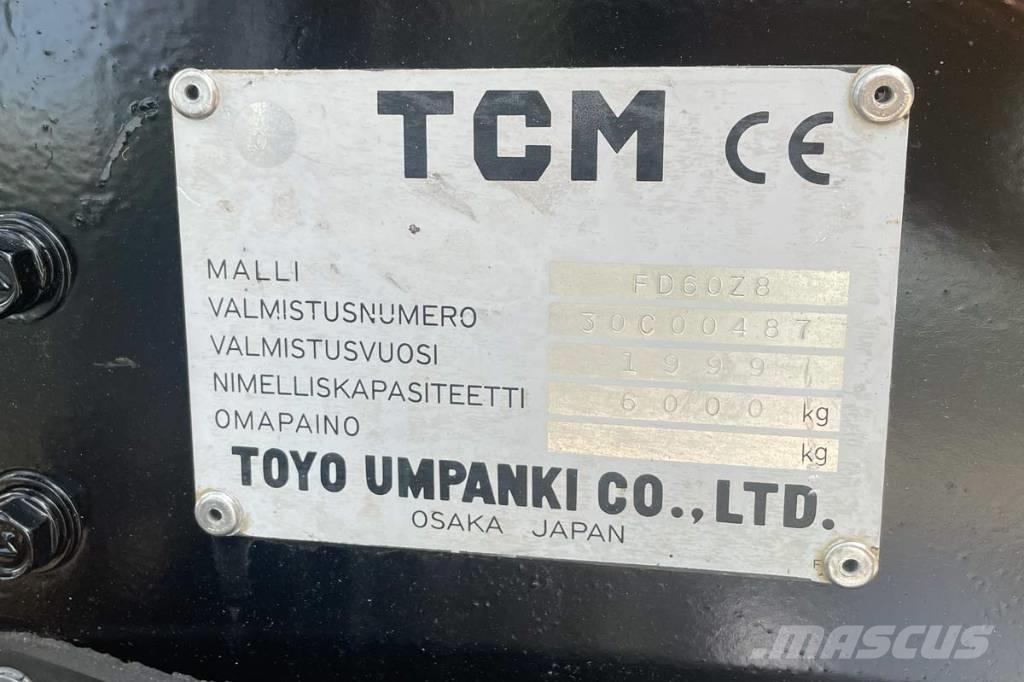 TCM FD 60 Diesel Stapler