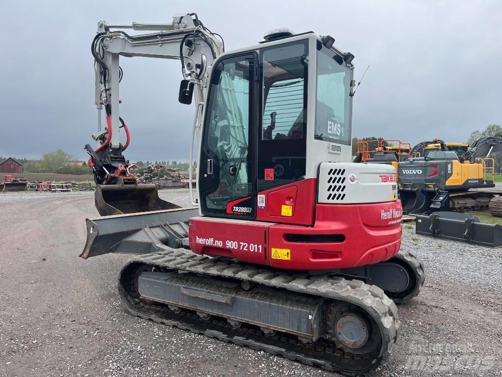 Takeuchi TB 280 FR Midibagger  7t - 12t