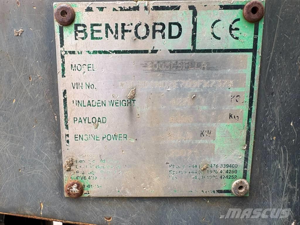 Benford 6000 Minidumper