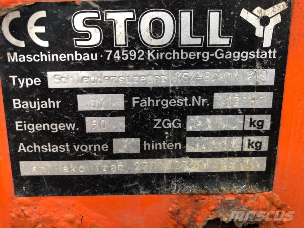 Stoll KSZ 35 Kompakttraktor-Aufsätze